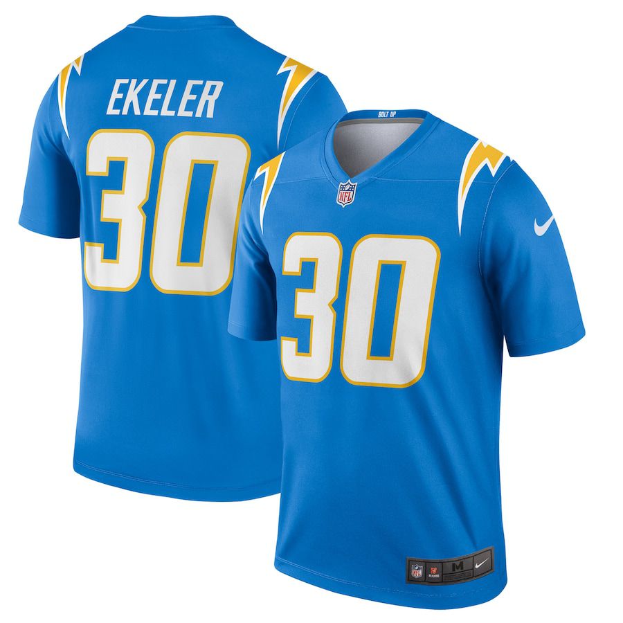 Men Los Angeles Chargers #30 Austin Ekeler Nike Powder Blue Legend NFL Jersey